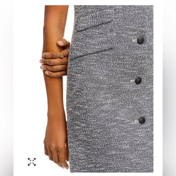 rag & bone Slade Tweed Mini Dress Sz 0 - Picture 2 of 15